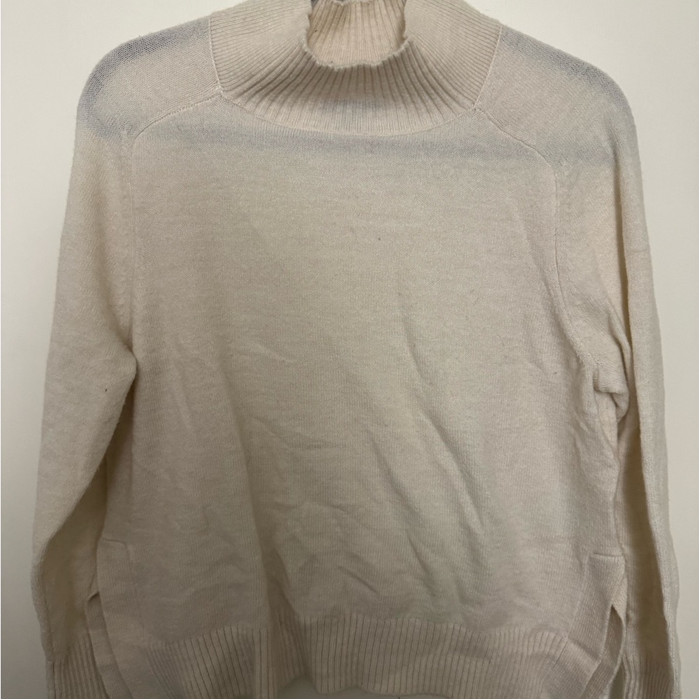 Banana Republic Cream Turtleneck Sweater
